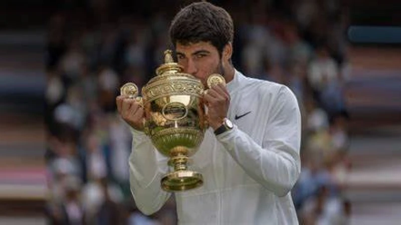 উইম্বলডনের নতুন রাজা জকোভিচকে হারিয়ে আলকারাজ