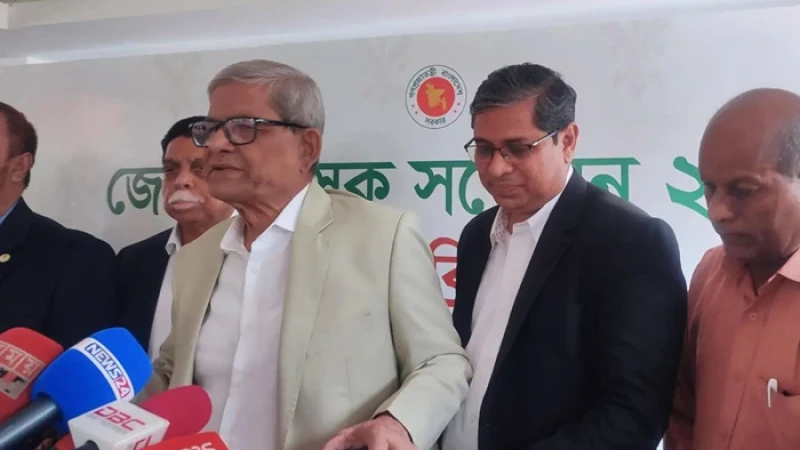 এক বছরের মধ্যেই স্থানীয় সরকার নির্বাচন : মির্জা ফখরুল