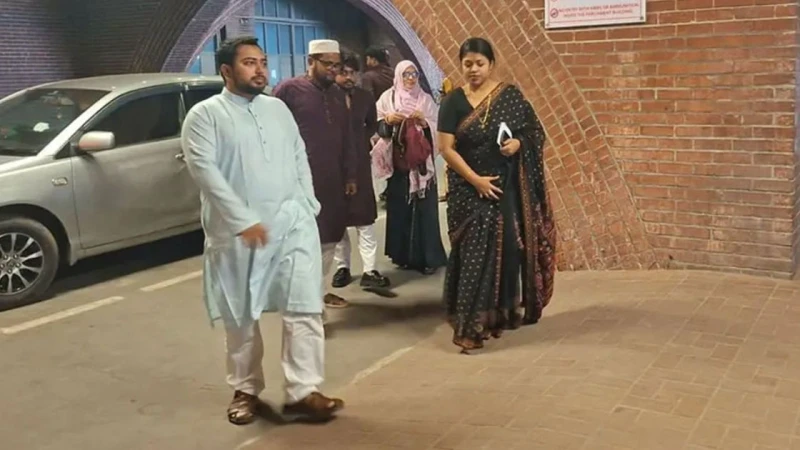 শপথ নিতে সংসদে এনসিপির নুসরাত তাবাসসুম