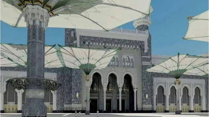 হিজরি নববর্ষে পবিত্র মসজিদুল হারামে নতুন মিম্বার সংযুক্ত