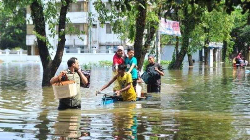কক্সবাজার ও বান্দরবানে বন্যা পরিস্থিতির কিছুটা উন্নতি হয়েছে