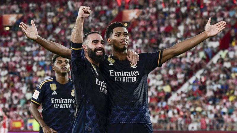 বেলিংহামের জোড়া গোলে আলমেরিয়াকে বিধ্বস্ত করেছে লস ব্লাঙ্কোরা