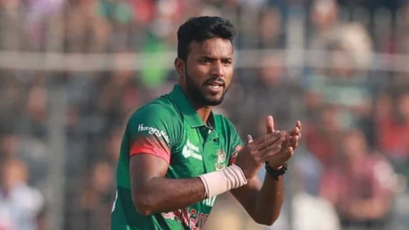 এশিয়া কাপ থেকে ছিটকে গেলেন বাংলাদেশের পেসার এবাদত হোসেন