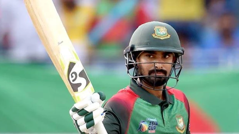 শারীরিক অসুস্থতার কারণে এশিয়া কাপের প্রথম ম্যাচে খেলছেন না লিটন