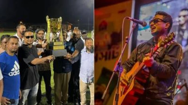 বাংলাদেশের সংগীতশিল্পী হিসেবে যুক্তরাষ্ট্রে বিশেষ সম্মাননা পেলেন অ্যাশেজ ব্যান্ডের জুনায়েদ ইভান
