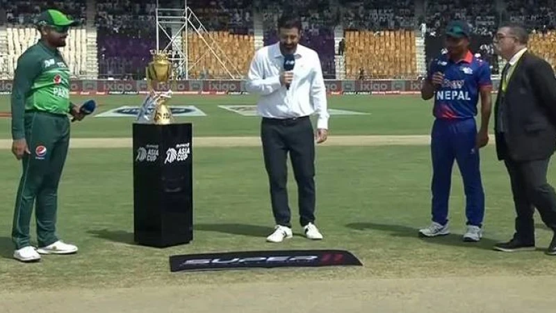 এশিয়া কাপে নেপালের বিপক্ষে টস জিতে ব্যাটিংয়ে পাকিস্তান