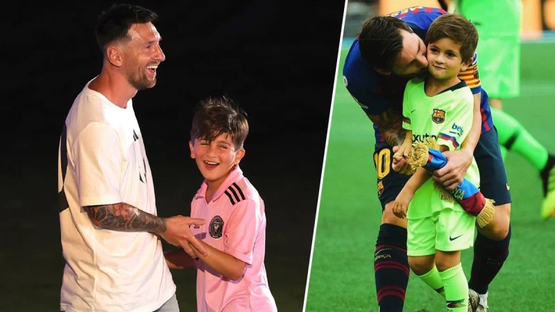 ২০২৩-২৪ মৌসুমে মায়ামির একাডেমির অনূর্ধ্ব-১২ দলে খেলবে মেসির ছেলে থিয়াগো