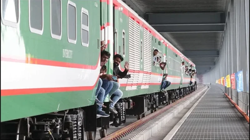 ৭ সেপ্টেম্বর ঢাকা থেকে পদ্মা সেতু দিয়ে ভাঙ্গায় ট্রেন যাবে