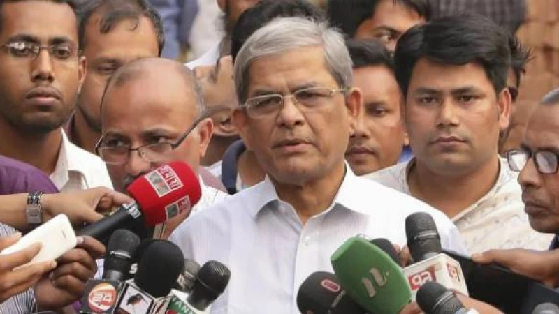 আমাকে নিয়ে নোংরামি হয়েছে দেশে ফিরে  বললেন মির্জা ফখরুল