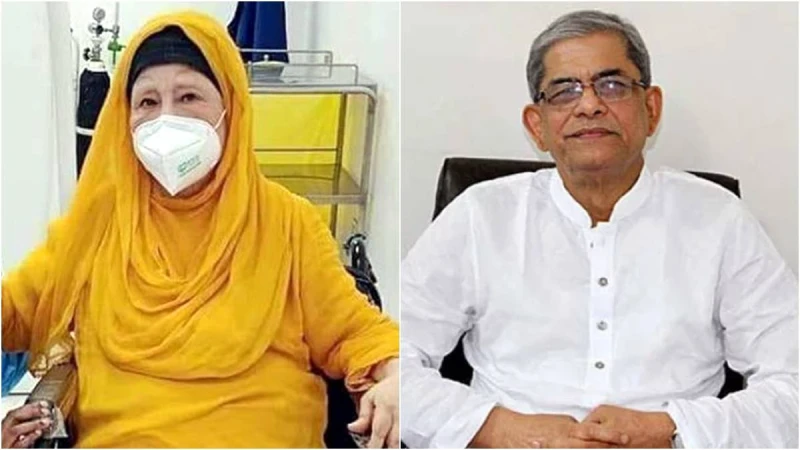 খালেদা জিয়ার সঙ্গে হাসপাতালে সাক্ষাৎ করতে গেলেন মির্জা ফখরুল