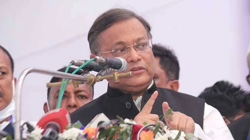 ‘নির্বাচনের ট্রেন কারও জন্য অপেক্ষা করবে না,  নির্বাচন যথাসময়ে হবেঃ হাছান মাহমুদ