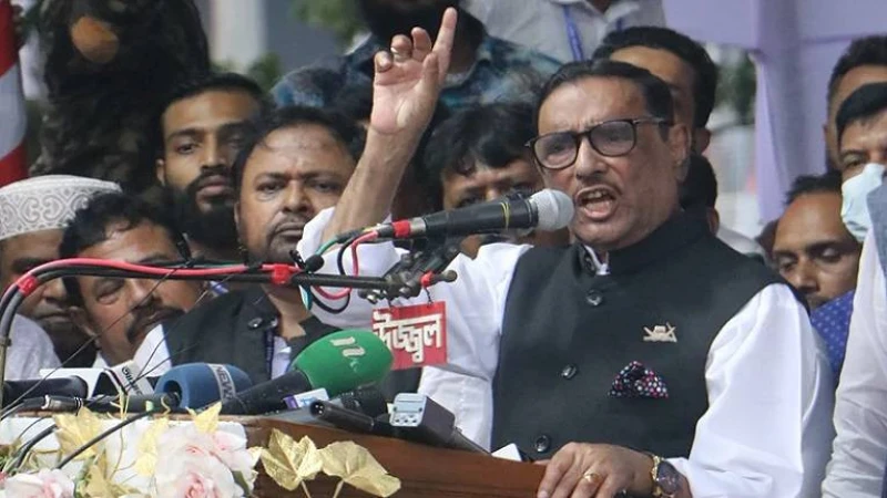 বিএনপি তাদের আন্দোলনে আন্তর্জাতিক সংস্থাগুলোর কাছে করুণা ভিক্ষা করছেঃ ওবায়দুল কাদের