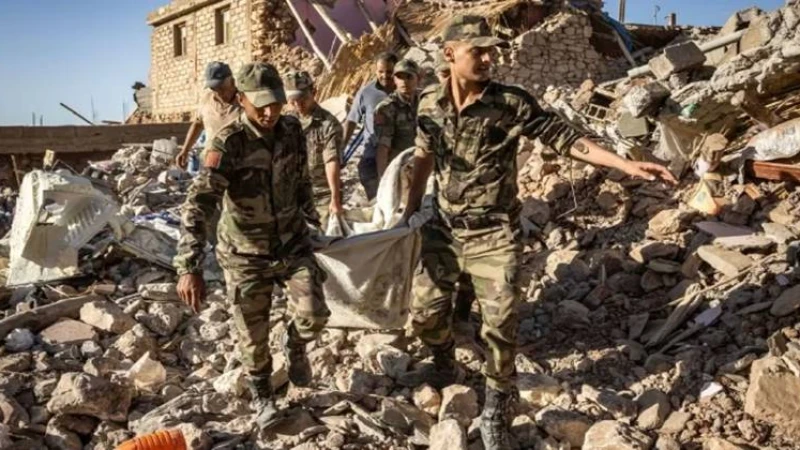 মরক্কোর ভূমিকম্পে প্রাণহানির সংখ্যা বেড়ে দাঁড়িয়েছে ২০১২ জনে