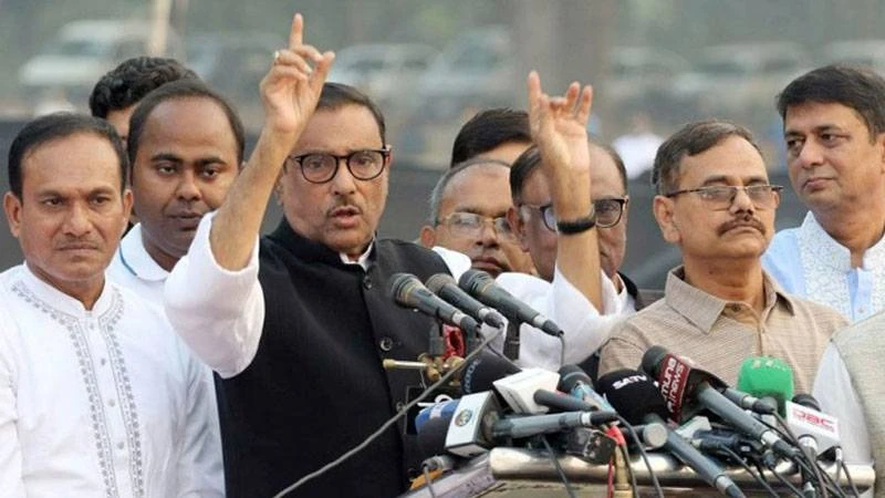 "বিএনপি নেতাদের এক সেলফিতেই চোখ-মুখ শুকিয়ে গেছেঃ ওবায়দুল কাদের"