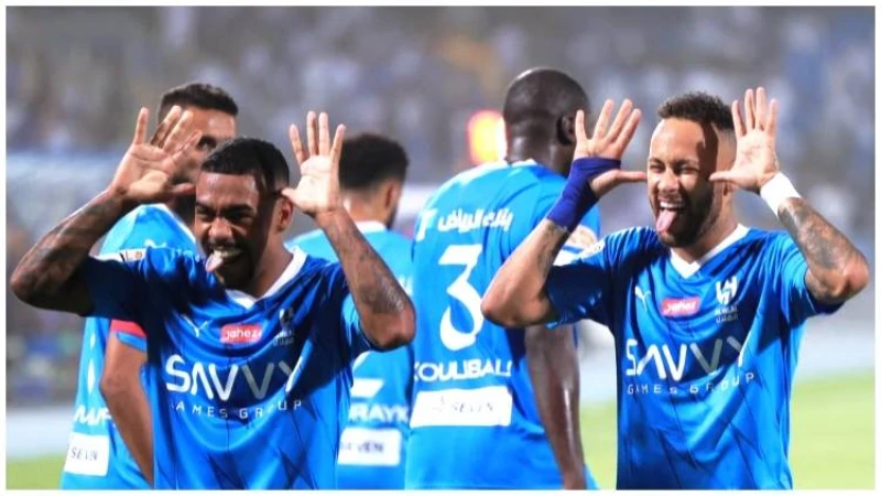 আল-হিলালের নেইমারের অভিষেক ম্যাচে গোল উৎসব