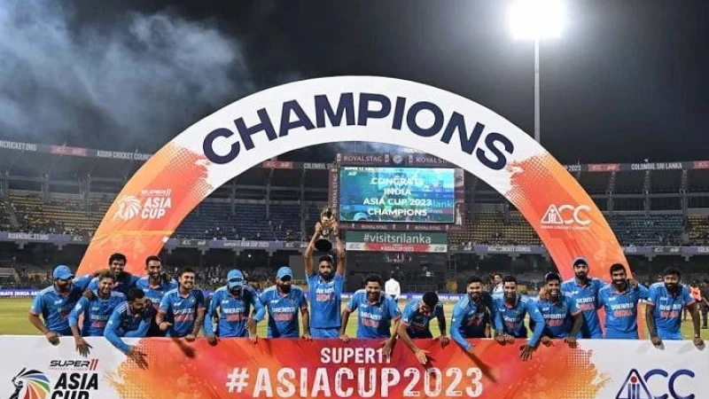 এশিয়া কাপে অষ্টম বারের মতো চ্যাম্পিয়ন ভারত