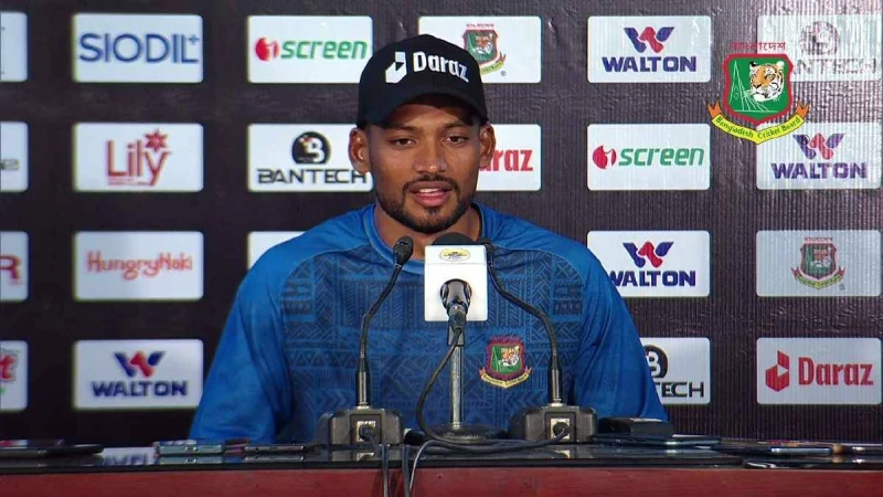 রোমাঞ্চিত শান্ত অধিনায়কত্ব পেয়ে