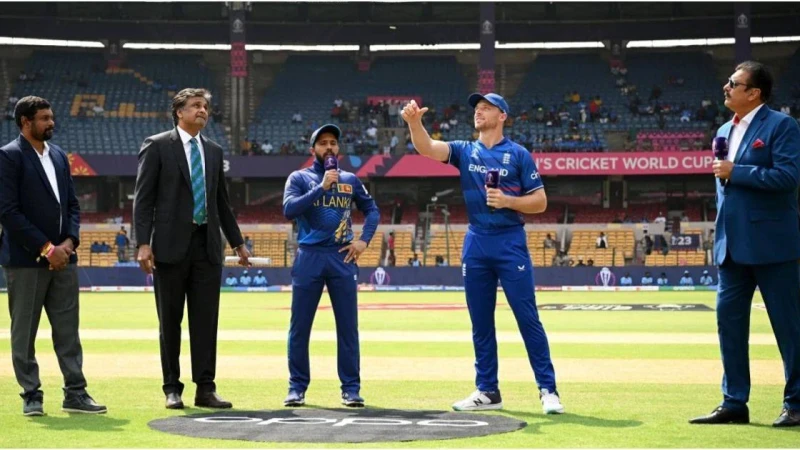 বিশ্বকাপে পঞ্চম ম্যাচে টস জিতে শ্রীলঙ্কার বিপক্ষে মাঠে নামছে বর্তমান চ্যাম্পিয়ন ইংল্যান্ড 
