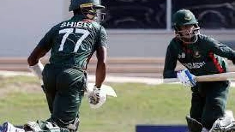 শিবলির সেঞ্চুরিতে ফাইনালে বড় সংগ্রহ বাংলাদেশের