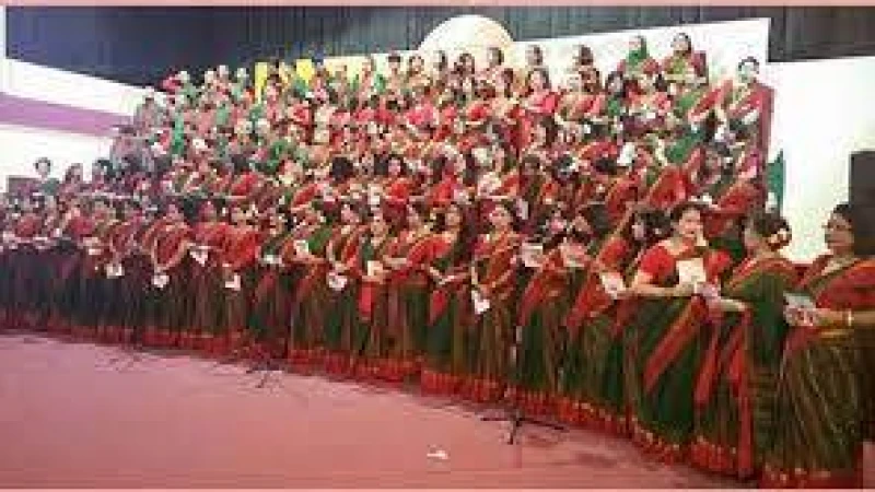 লন্ডনে শত শিশুর কণ্ঠে বাংলাদেশের জাতীয় সংগীত