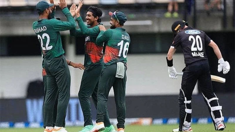 নিউজিল্যান্ডের মাটিতে টি-টোয়েন্টি সিরিজের বাংলাদেশ ৫ উইকেটে হারিয়েছে নিউজিল্যান্ডকে