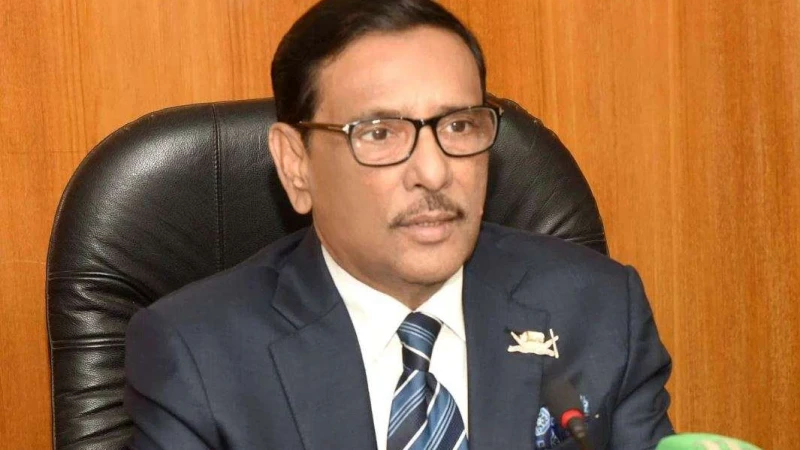 ওবায়দুল কাদের স্বাস্থ্য পরীক্ষার জন্য সিঙ্গাপুর গেলেন