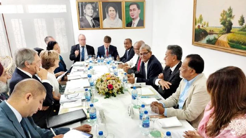 বিএনপির সঙ্গে এনডিআই–আরডিআই পর্যবেক্ষক দলের বৈঠক