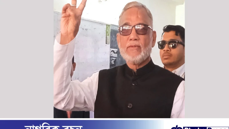 পঞ্চমবারের মতো সংসদ সদস্য নির্বাচিত বনমন্ত্রী শাহাব উদ্দিন