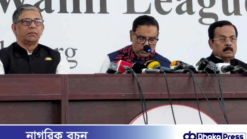 পাঁচ বছর অপেক্ষা ছাড়া বিএনপির করণীয় কিছু নেই (ওবায়দুল কাদের)