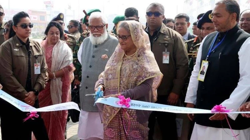 পূর্বাচলে ২৮তম ঢাকা আন্তর্জাতিক বাণিজ্য মেলা (ডিআইটিএফ)-২০২৪ উদ্বোধন করেছেন প্রধানমন্ত্রী