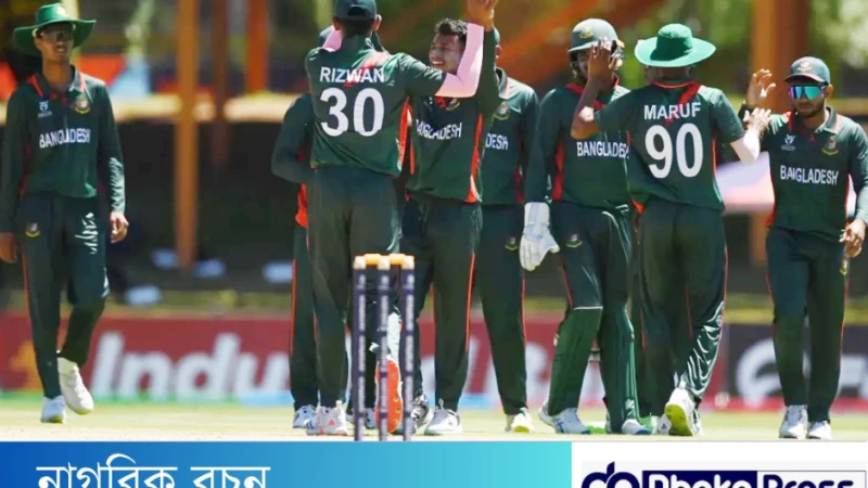 ৬ উইকেটে আয়ারল্যান্ডকে হারিয়ে সুপার সিক্সের আশা বাঁচিয়ে রাখলো বাংলাদেশের যুবারা