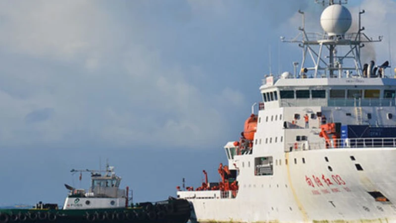 চীনা গুপ্তচর জাহাজ  আসছে মালদ্বীপে