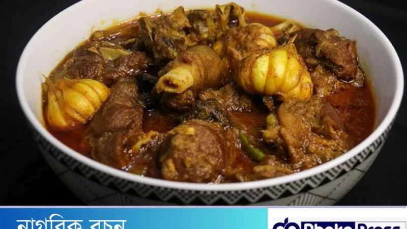 ছুটির দিনে মধ্যাহ্ণভোজে আচারি গরুর মাংস রেসিপি