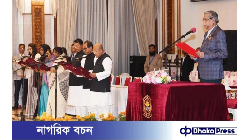 প্রতিমন্ত্রী হলেন আরও সাতজন, মোট মন্ত্রীসভায় সদস্য ৪৪ জন