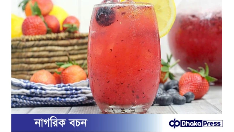 ইফতারে মজাদার লেমোনেড উইথ মিক্সড ফ্রুট রেসিপি