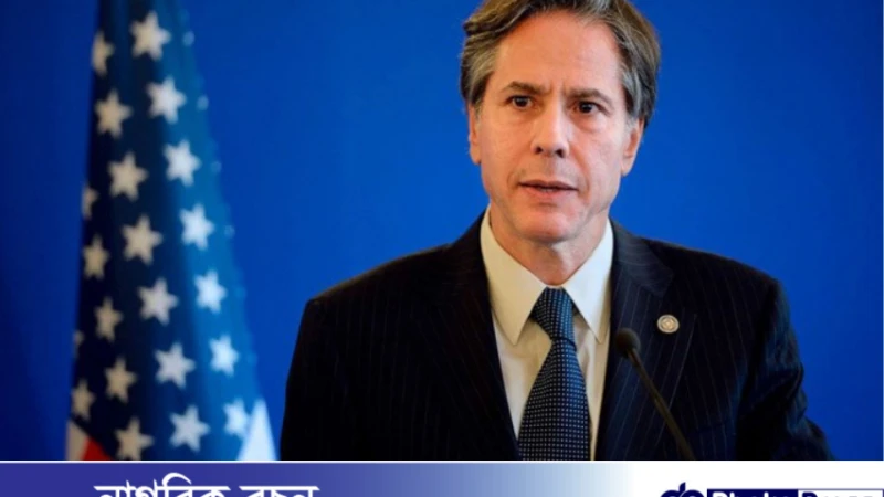 অ্যান্টনি ব্লিঙ্কেনের যুদ্ধ বিরতি চুক্তির জন্য মধ্যপ্রাচ্য সফরে  কথা রয়েছে