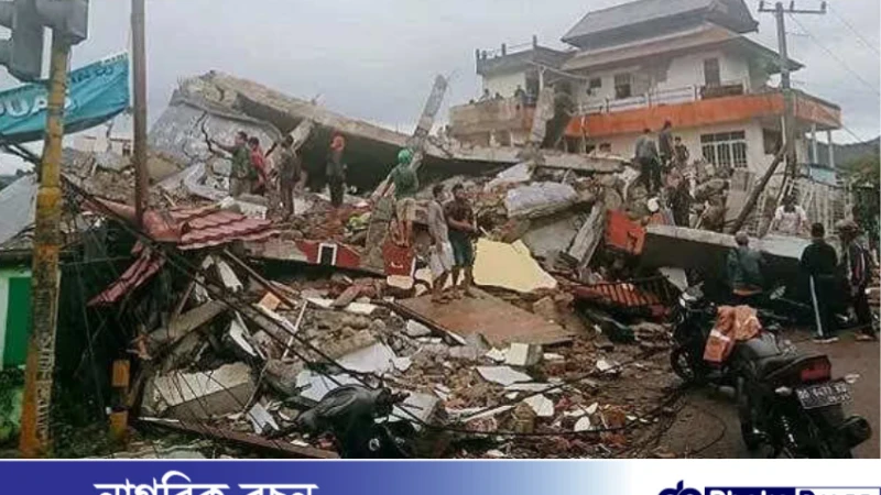 ইন্দোনেশিয়ায় ৬ দশমিক ১ মাত্রার ভূমিকম্প