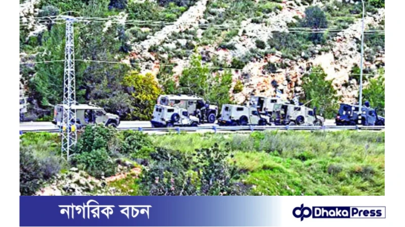 ফিলিস্তিনের ২৭ বর্গকিলোমিটার অঞ্চল দখল করেছে  ইসরায়েল
