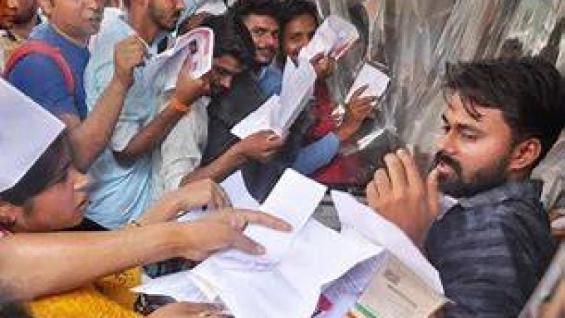 তিন মাসে সর্বোচ্চ বেকারত্বের হার ভারতে