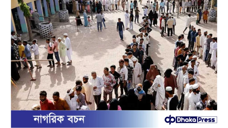 ভারতে প্রথম দফায়  ভোট দিয়েছেন ৬০% ভোটার