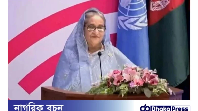 বিশ্বব্যাপী সব যুদ্ধ বন্ধের আহ্বান জানিয়েছেন প্রধানমন্ত্রী শেখ হাসিনা