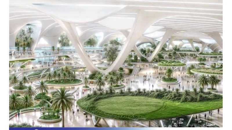 বিশ্বের বৃহত্তম  টার্মিনাল বানাচ্ছে দুবাই,যার নির্মাণ ব্যয় ৩ হাজার ৫০০ কোটি মার্কিন ডলার।