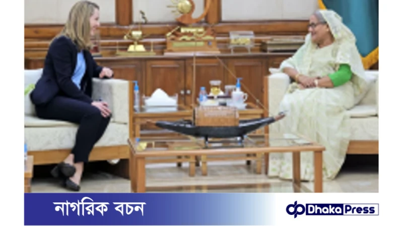 প্রধানমন্ত্রীর সাথে আইওএম মহাপরিচালকের সাক্ষাৎ