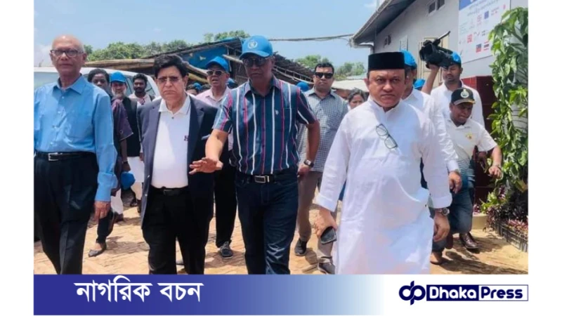 রোহিঙ্গা ক্যাম্প পরিদর্শন করে সংসদীয় কমিটি: সংকট সমাধানের উপায় খুঁজে বের করার চেষ্টা