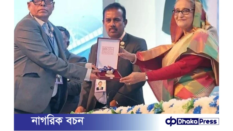 আইইবি স্বর্ণপদক পেলেন:এনার্জিপ্যাকের চেয়ারম্যান ইঞ্জিনিয়ার রবিউল আলম