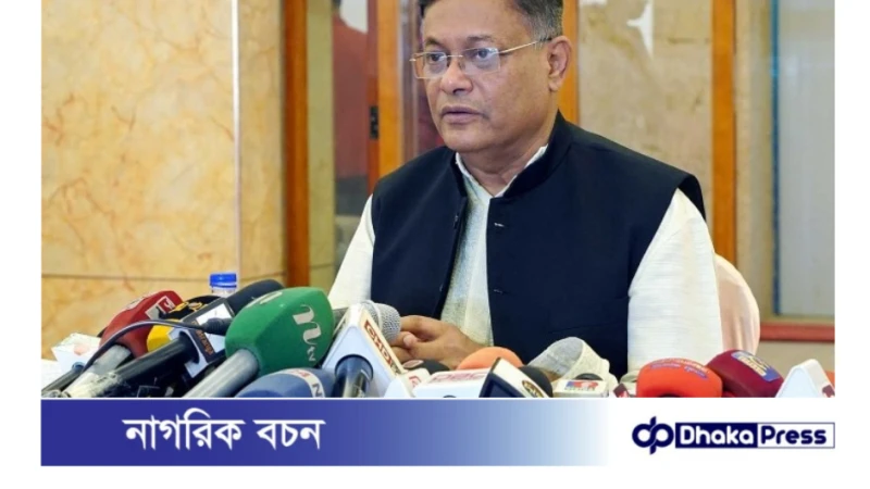 এমপি আনার হত্যাকাণ্ড: মূল হোতা গ্রেপ্তার, তদন্ত চলছেঃ পররাষ্ট্রমন্ত্রী