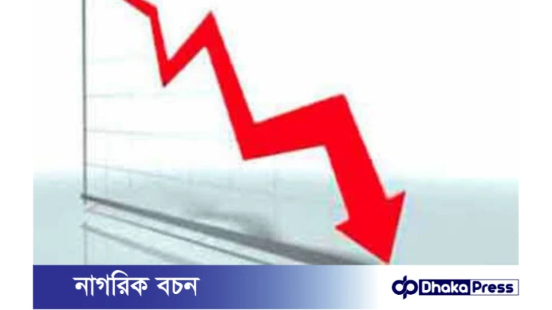 শেয়ার বাজারে আবারও বড় দরপতন 