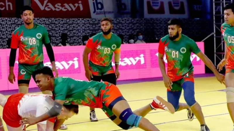 এশিয়ান গেমস কাবাডির প্রস্তুতি ভারতে