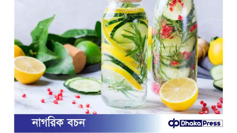 ডিটক্স ওয়াটার তৈরির সহজ কৌশল