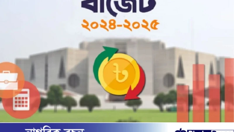 আগামীকাল ২০২৪-২৫ অর্থবছরের বাজেট ঘোষণা